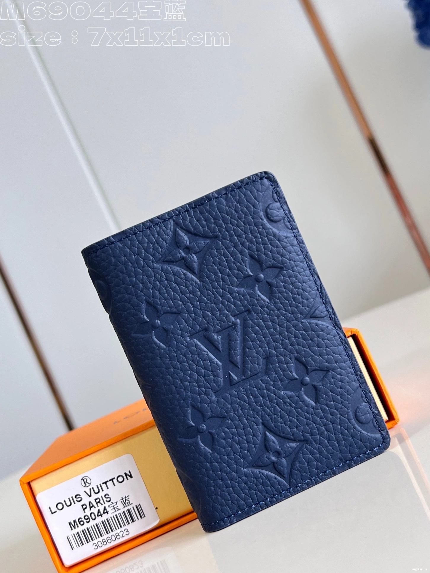WIS LOUIS Organizer-7.5*11.1*1 cm VUITTON Pocket 0115